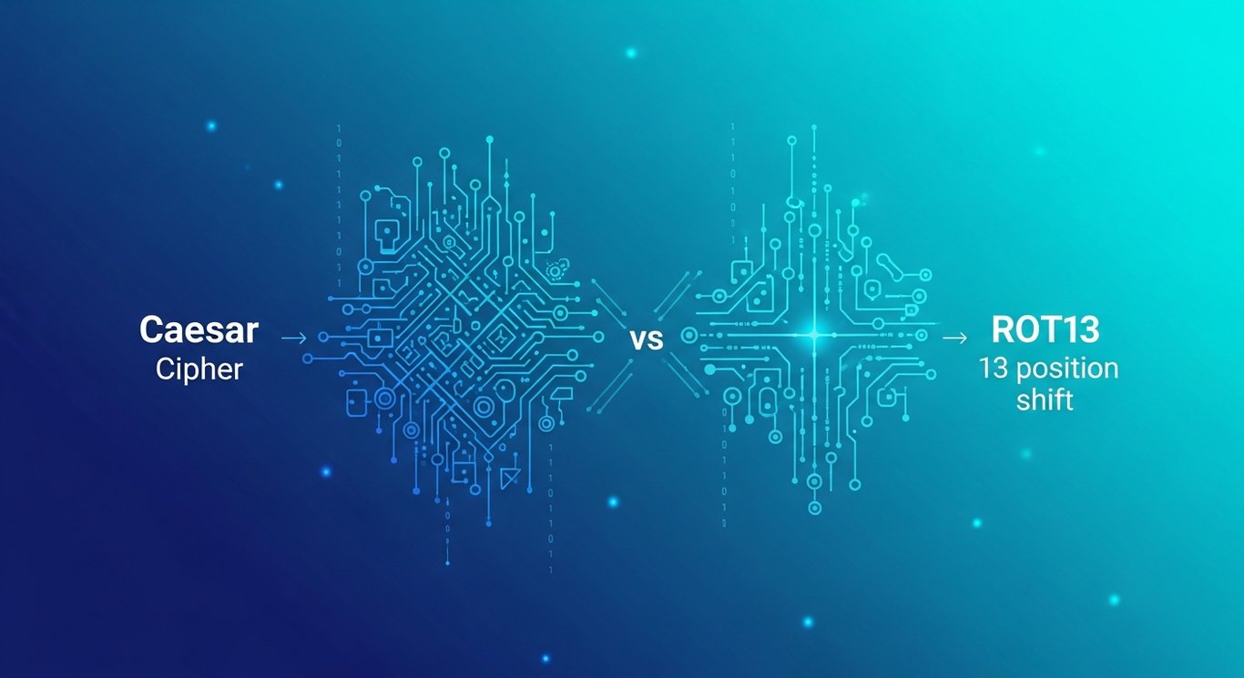 Caesar Cipher vs ROT13: Understanding the Key Differences