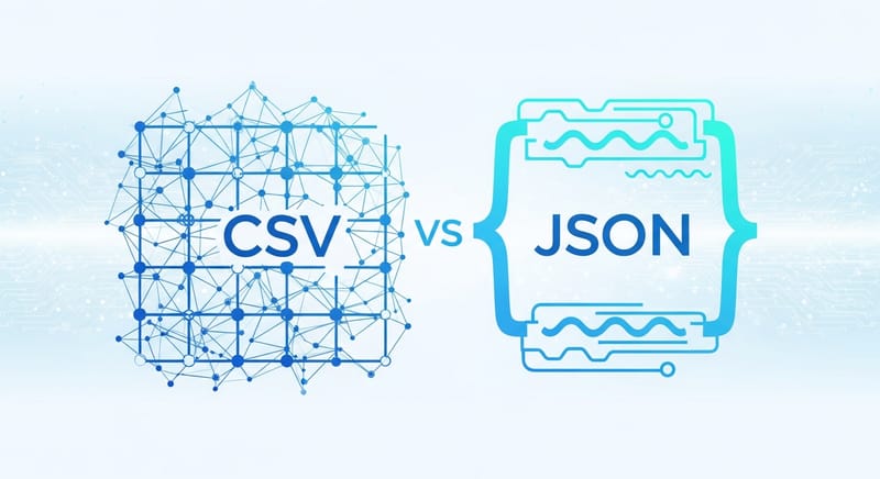 CSV vs JSON: Which Data Format is Right for You?