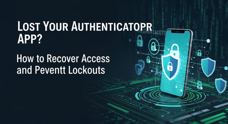 Lost Your Authenticator App? How to Recover Access and Prevent Future Lockouts
