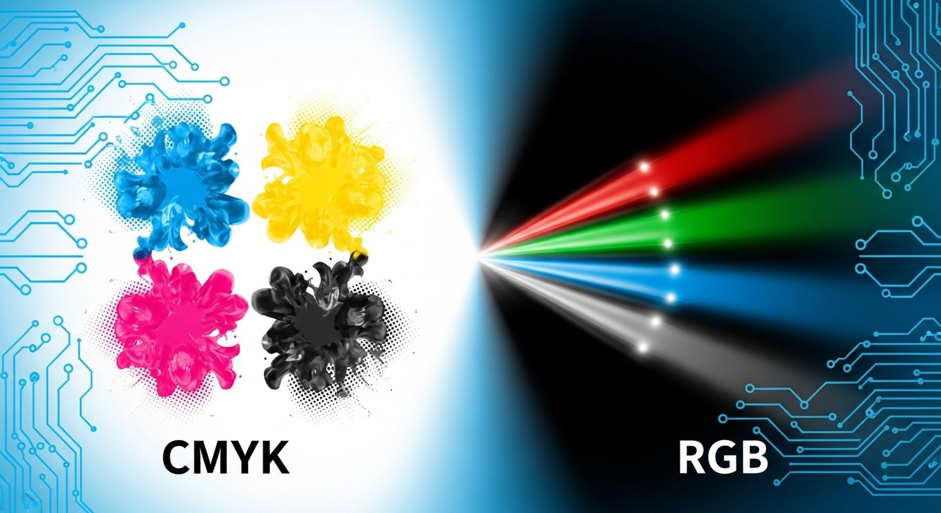 CMYK vs RGB: When to Use Each Color Mode for Print and Digital