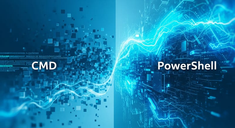 What’s the difference between PowerShell and CMD?
