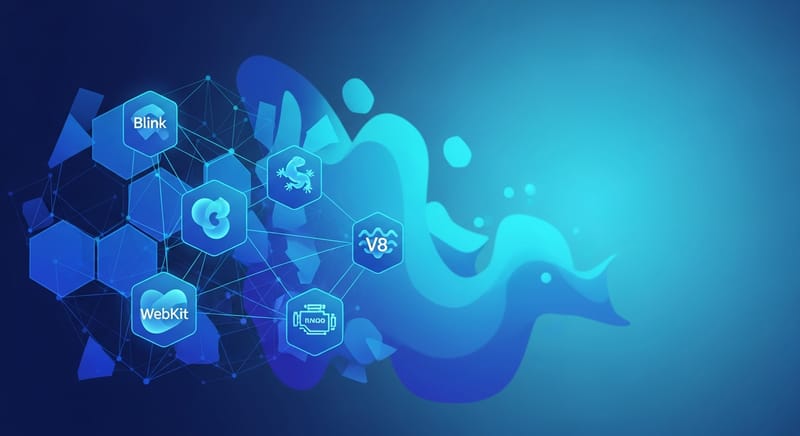 Browser vs Rendering Engine: Understanding Blink, WebKit, Gecko, and V8