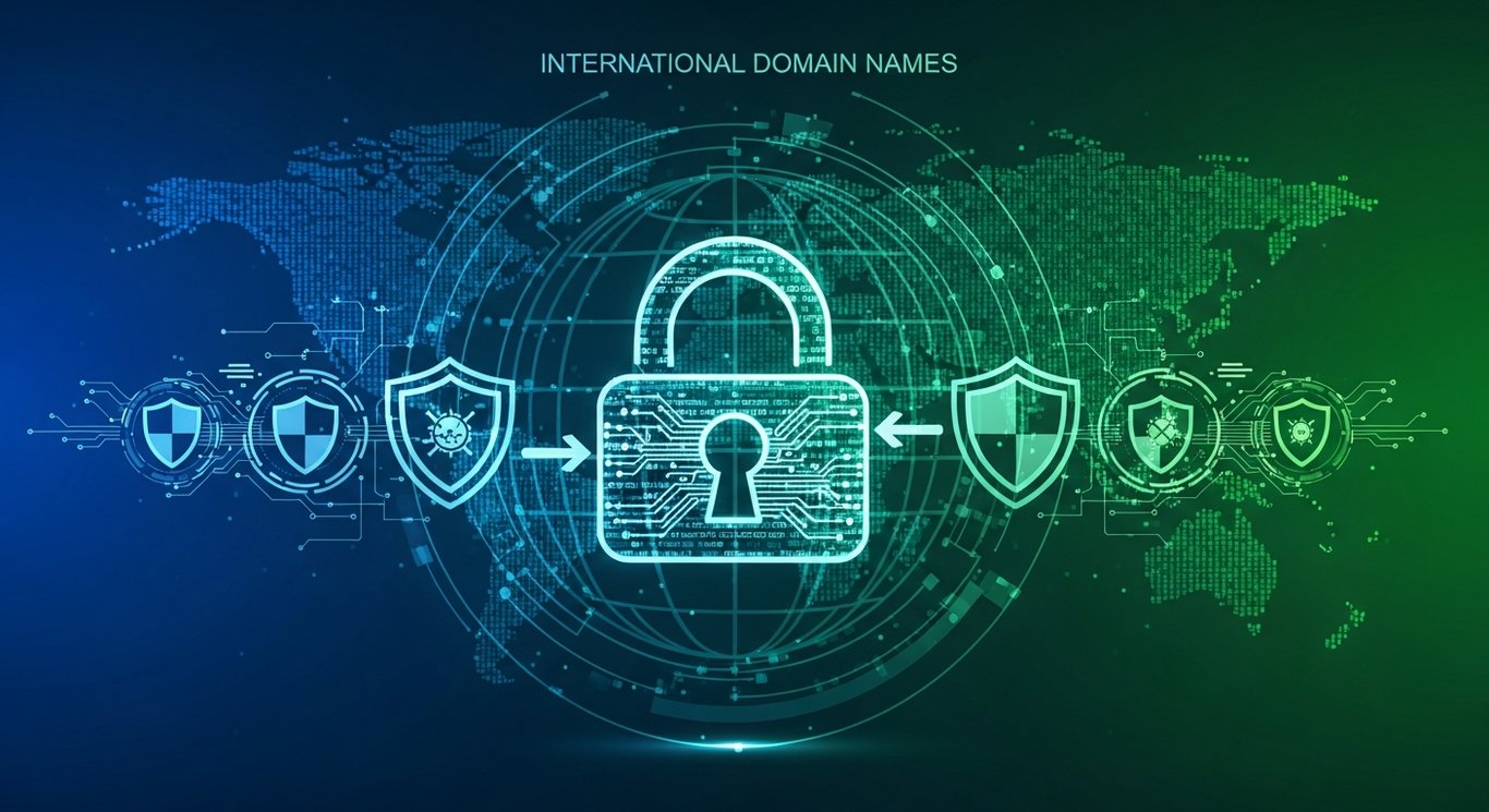 How does defanging work with international domain names (IDNs)?
