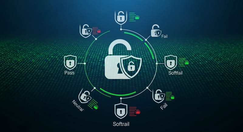 What do the different Authentication-Results mean?