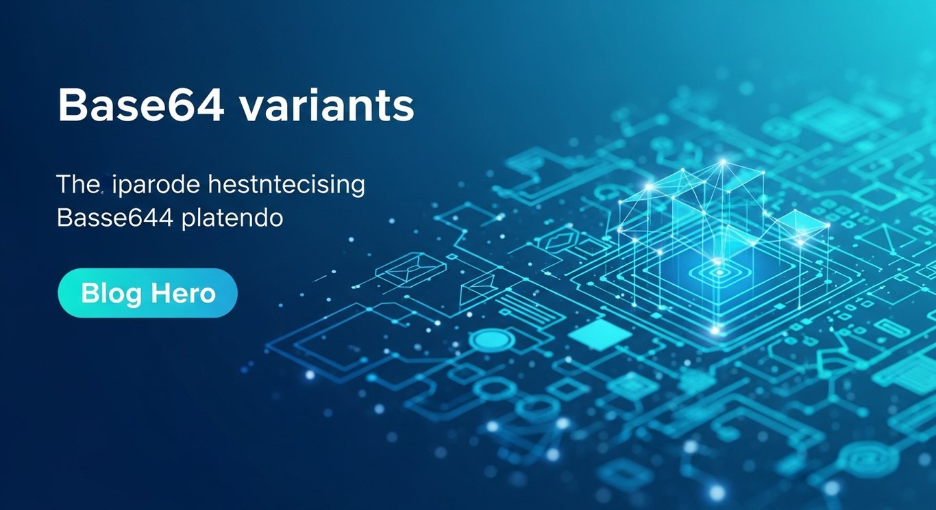 Base64URL and Other Base64 Variants Explained