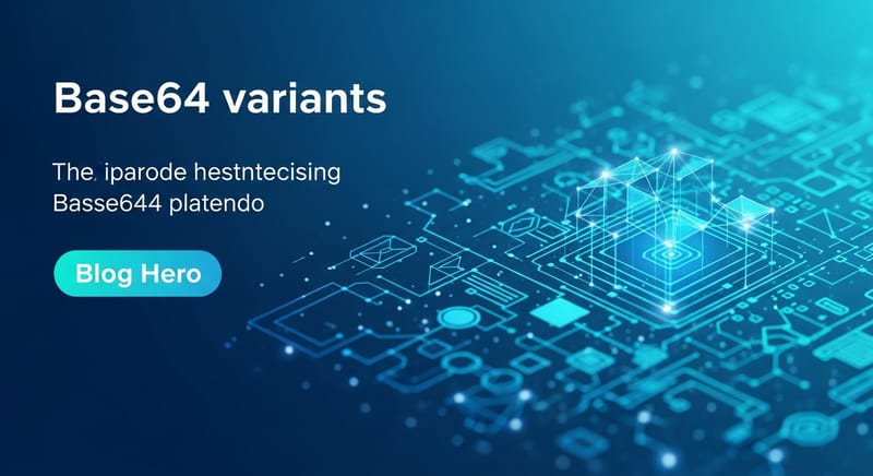 Base64URL and Other Base64 Variants Explained