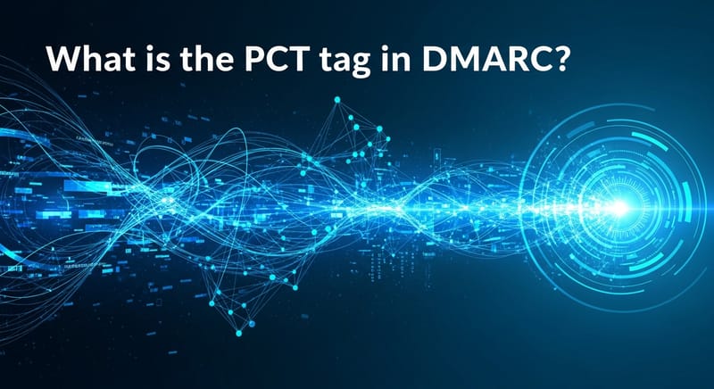 What is the pct tag in DMARC?