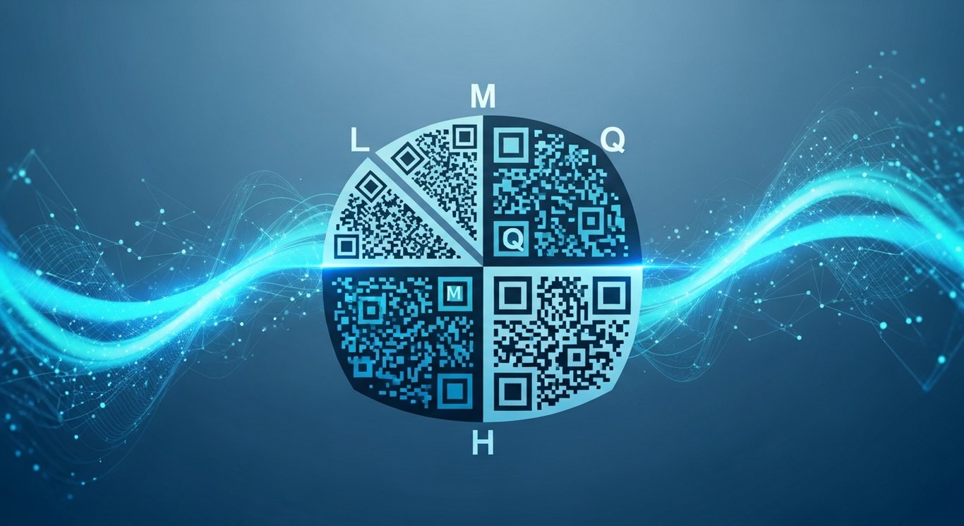 What are QR code error correction levels and which should I use?