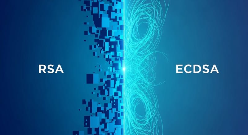 What is the difference between RSA and ECDSA certificates?