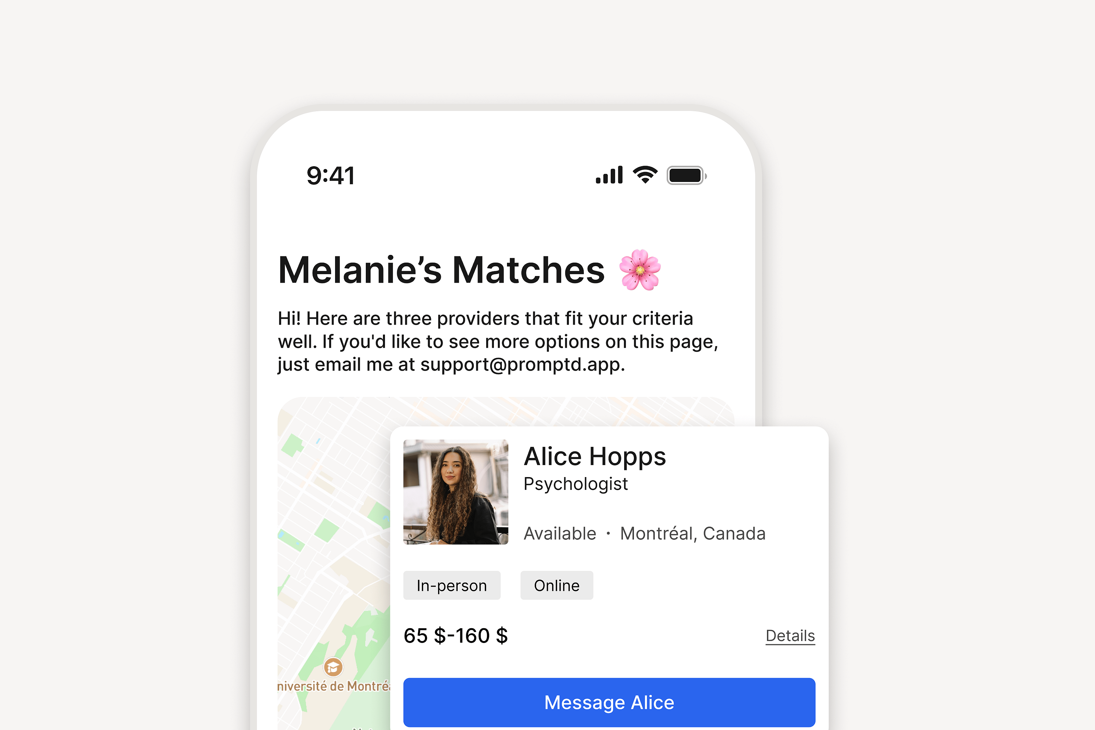 How Promptd Matches You With a Therapist in 24 Hours