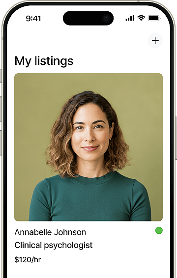example of listing on platform