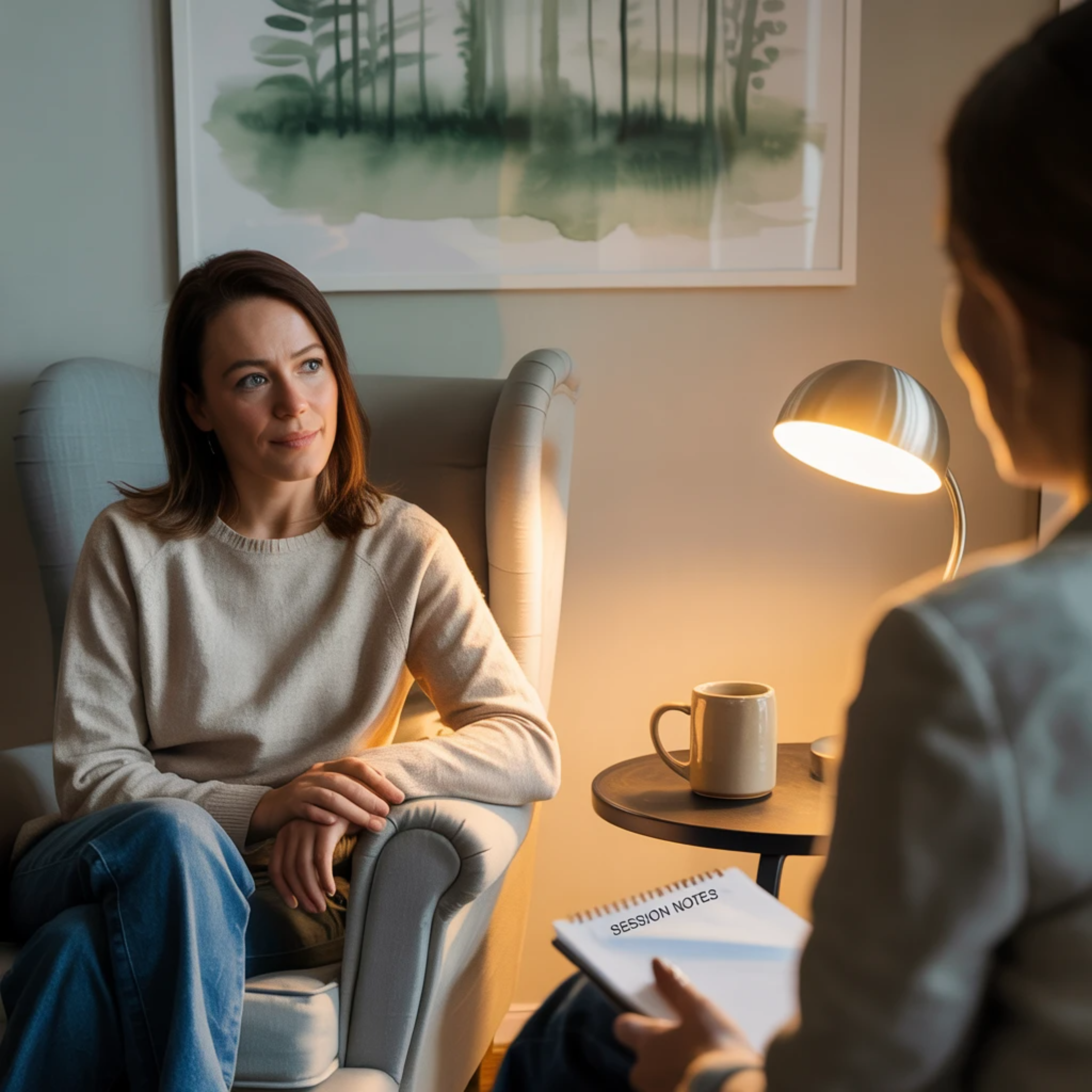 psychological evaluation in progress