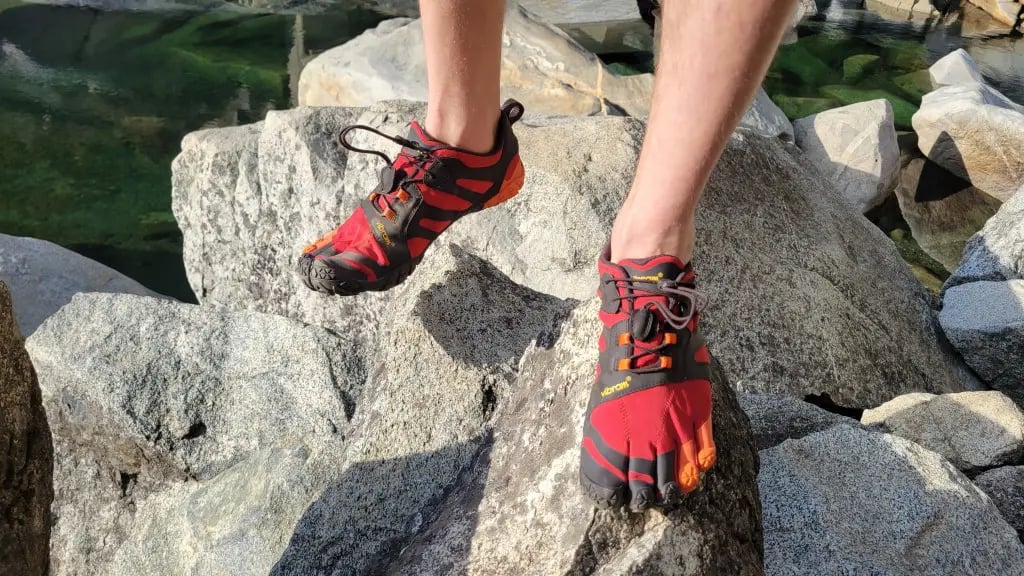 JUEQIBAA Barefoot Schoenen Heren Trailrunning Schoenen Sneakers Voor Brede Voeten Sportschoenen Zwartbruin 40 EU