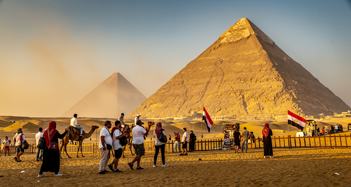 Pyramids of Giza representing the +20 international dialing code for Egypt