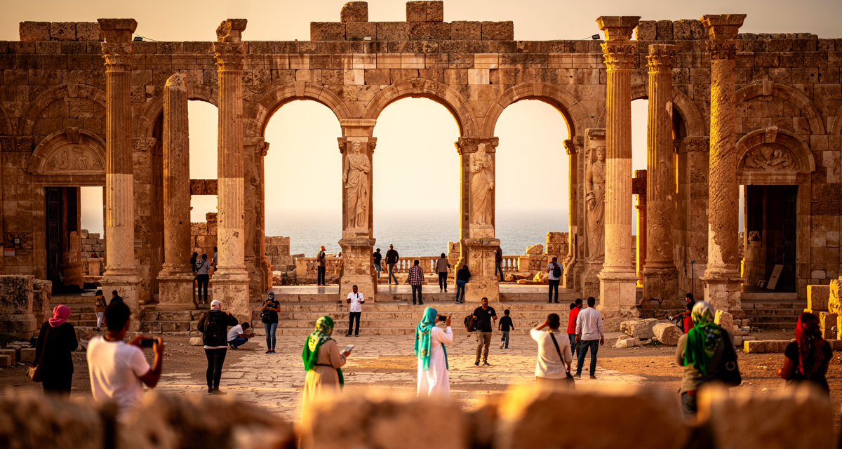 Libya country code +218 illustration