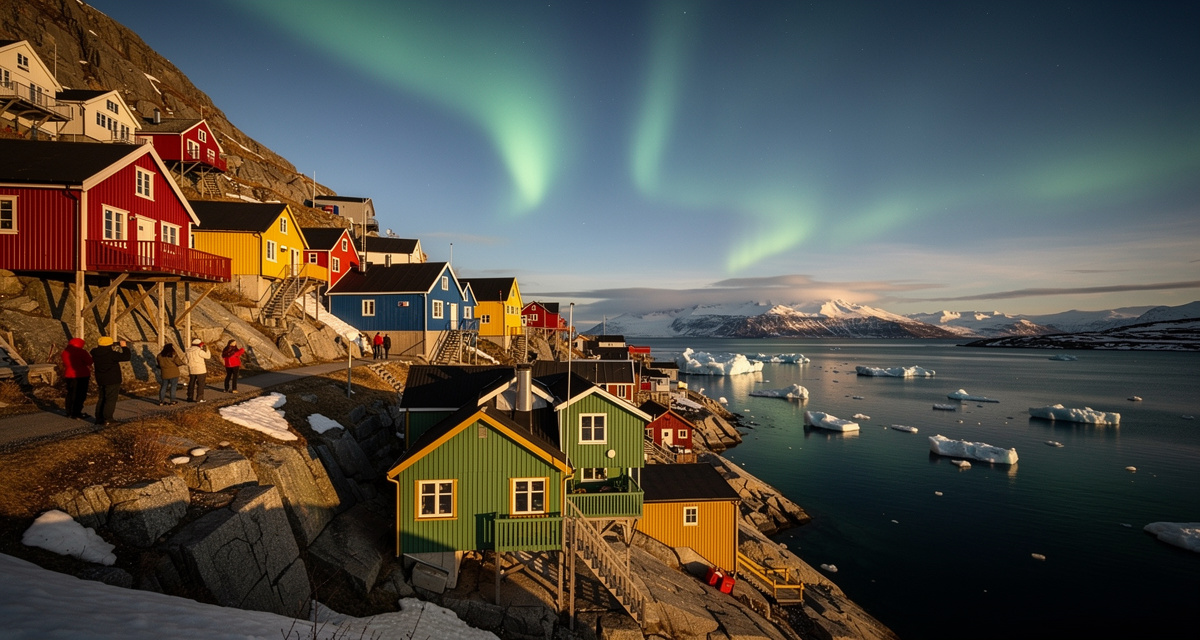 グリーンランドの国番号 +299 のイラスト