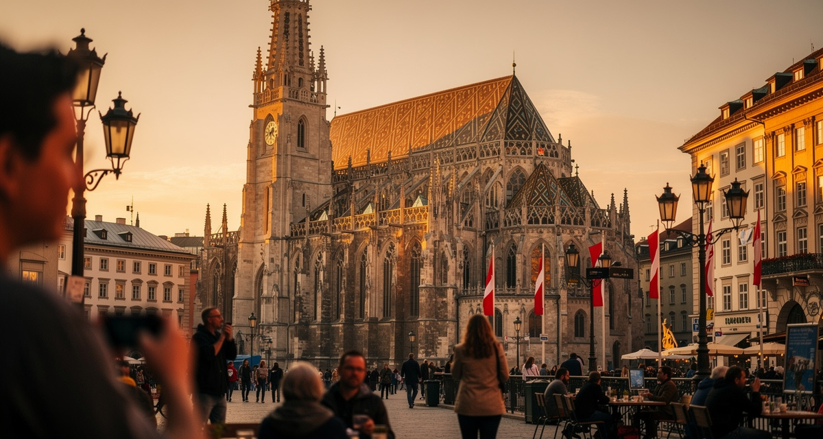 St. Stephen's Cathedral in Vienna, Austria representing the +43 international dialing code