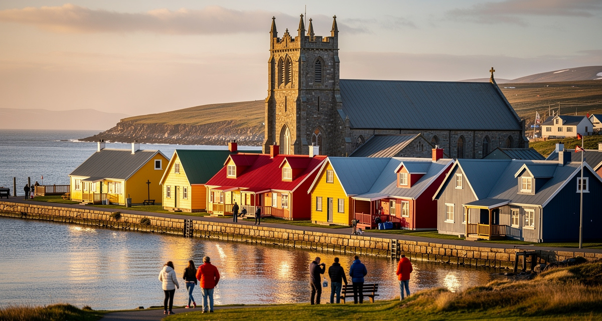 Falkland Islands country code +500 illustration