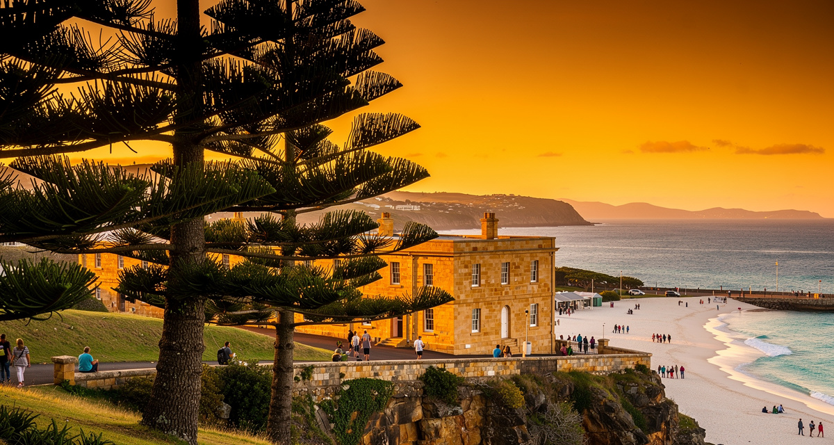 ノーフォーク島の国番号 +672 のイラスト