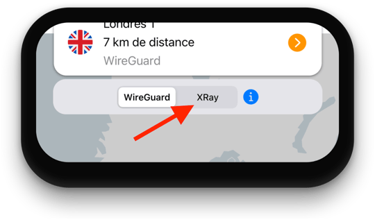 Commutateur de protocole entre WireGuard et XRay