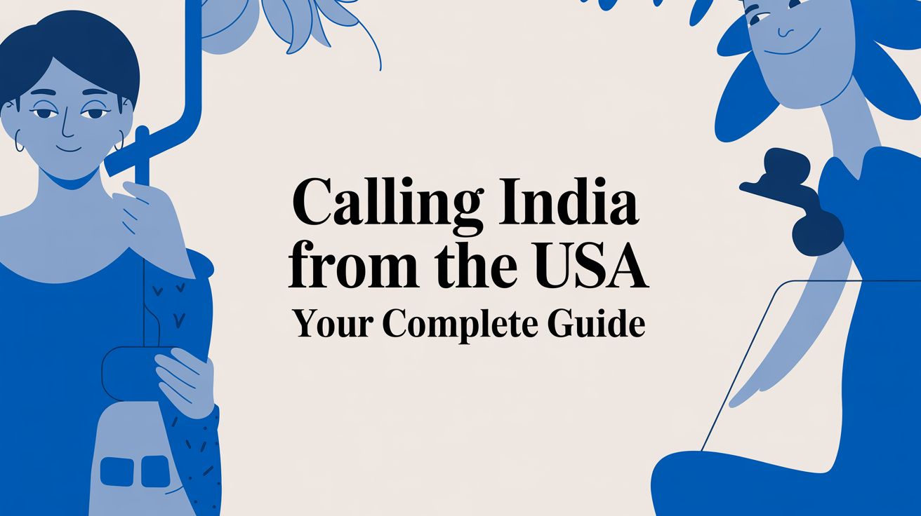 Calling India From The USA Your Complete Guide