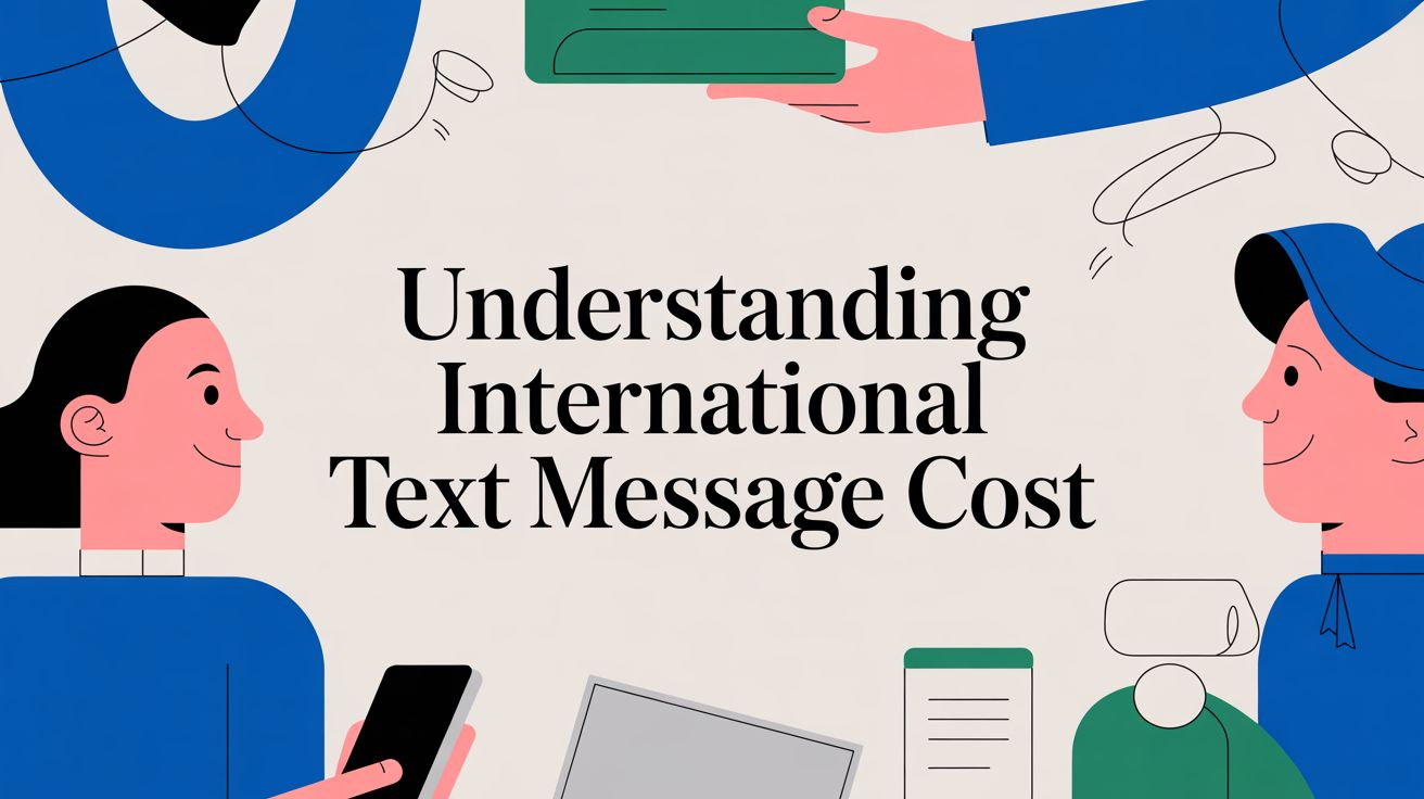 国際SMSの料金の仕組み