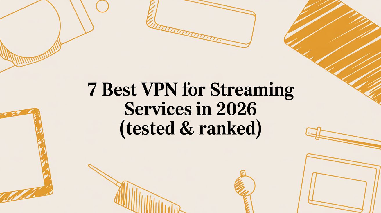 7 Best VPN for Streaming Services in 2026 (Tested & Ranked)