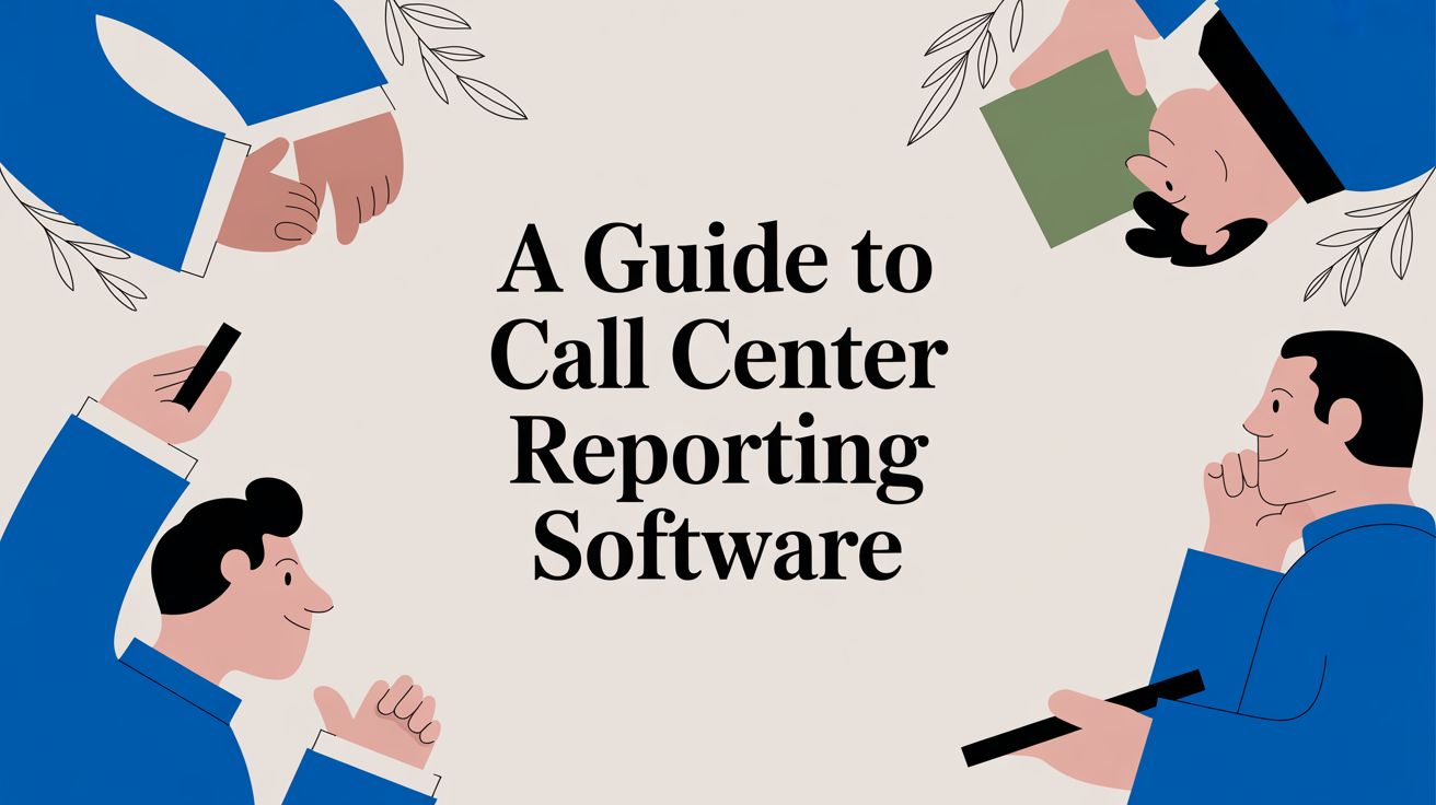 Guide du logiciel de reporting pour centres d'appels