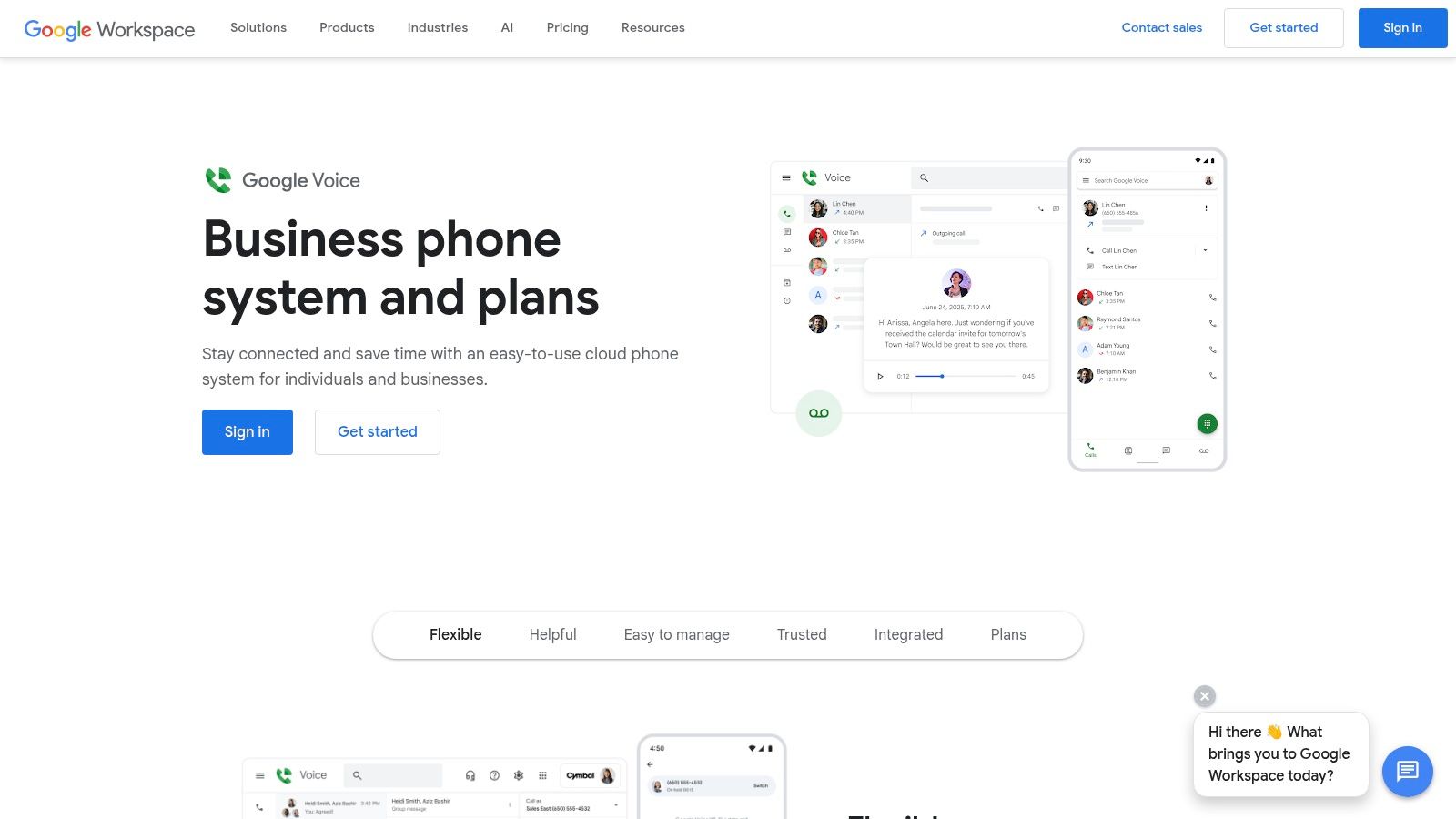 Google Voice (для частных и корпоративных пользователей)