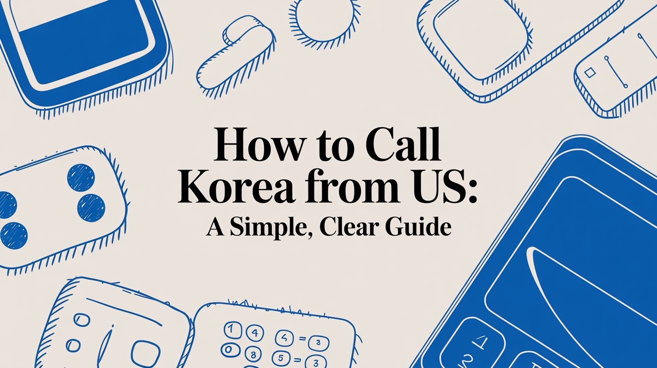 How to call korea from us: A Simple, Clear Guide