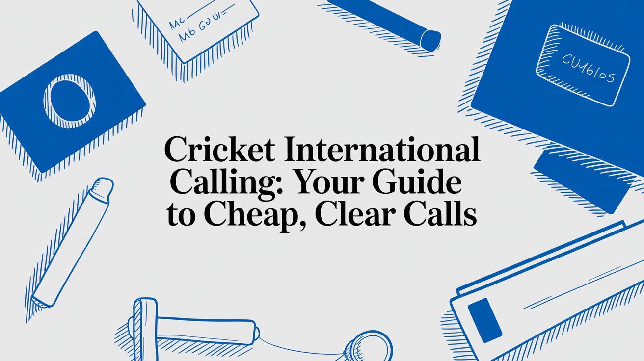 A Budget-Friendly Guide to Cricket International Calling