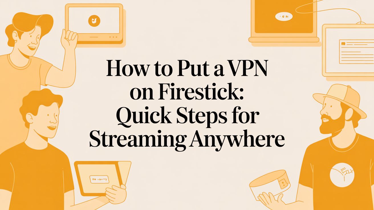 كيفية تثبيت VPN على Firestick: خطوات سريعة للمشاهدة من أي مكان