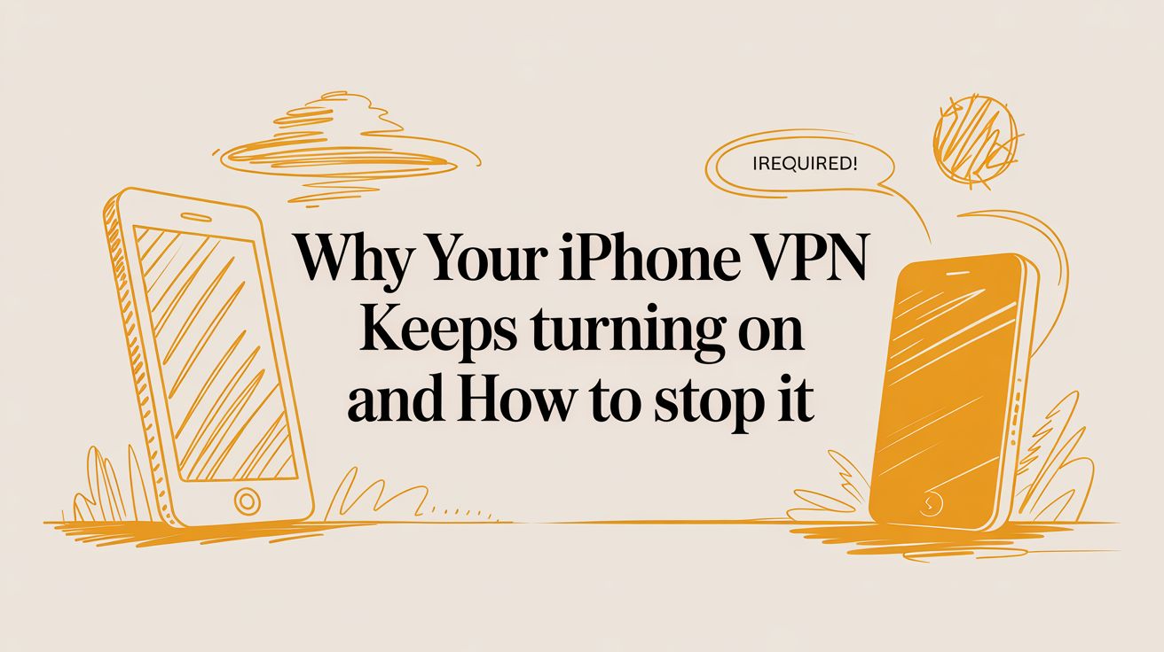 Why Your iPhone VPN Keeps Turning On and How to Stop It