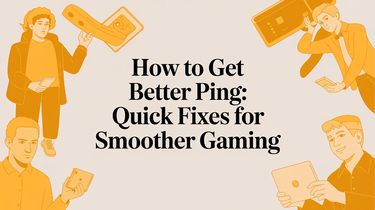 How to Get Better Ping: Quick Fixes for Smoother Gaming