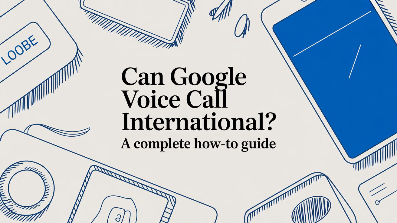 Can Google Voice Call International? A Complete How-To Guide