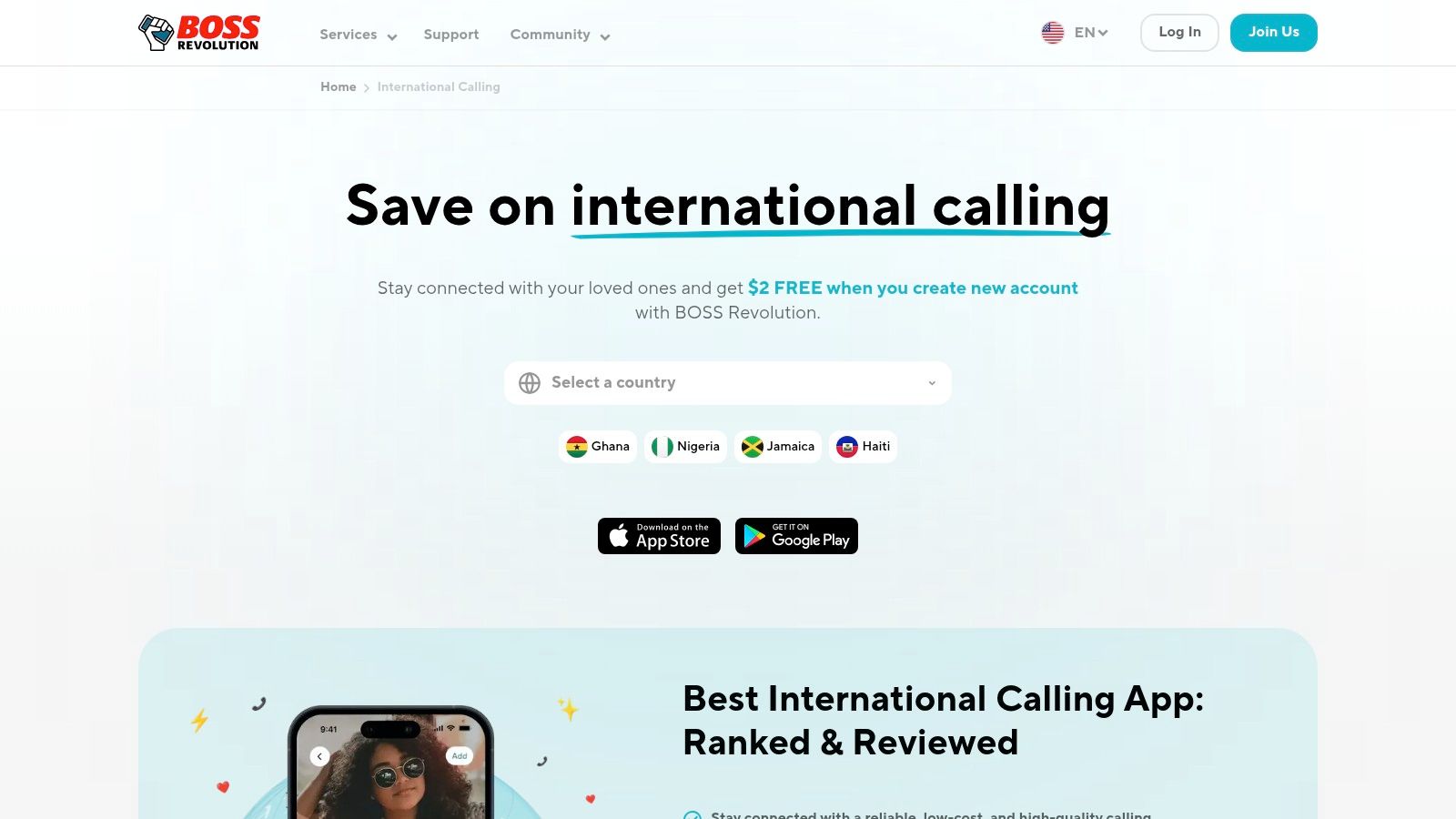 BOSS Revolution mit Tarifübersicht und Plänen