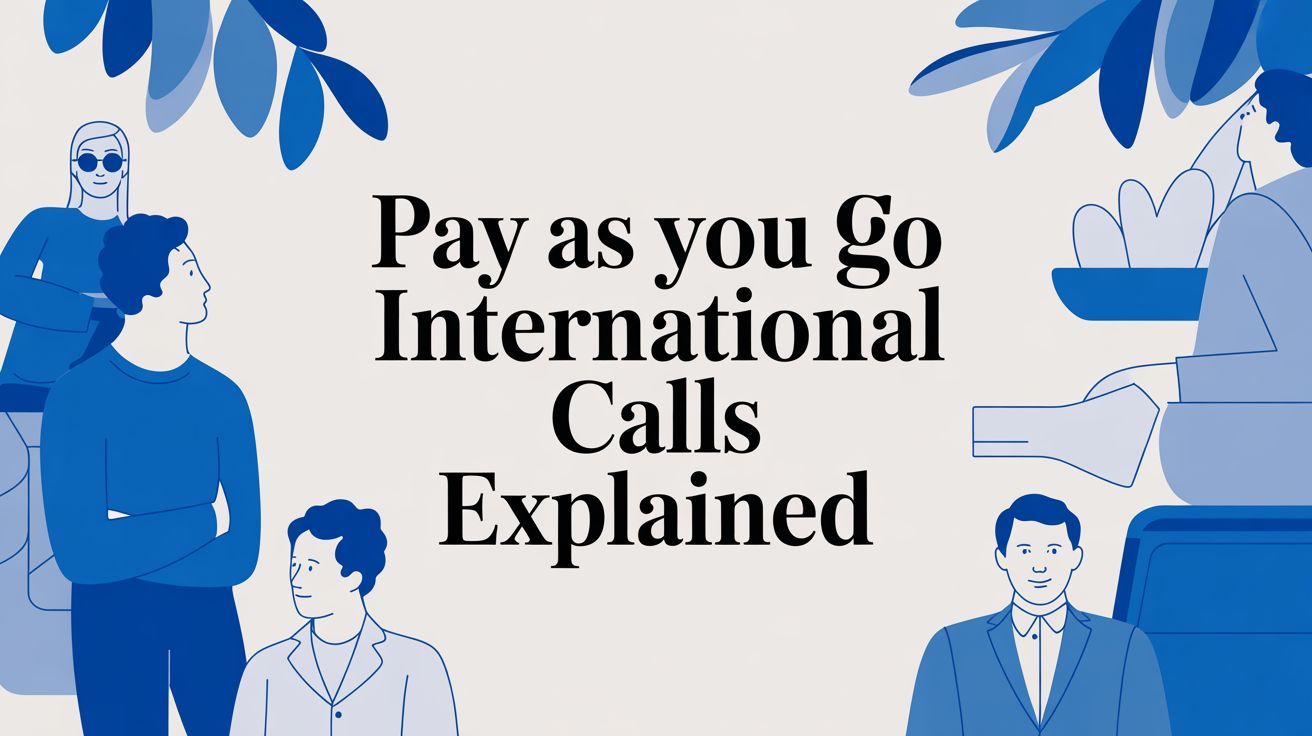 Pay-as-you-go-Auslandstelefonate erklärt