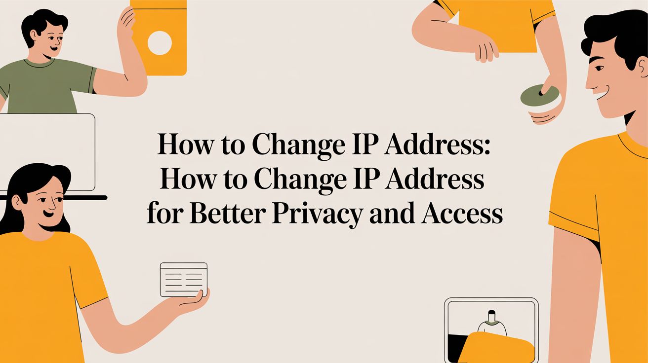 How to Change IP Address: how to change ip address for better privacy and access