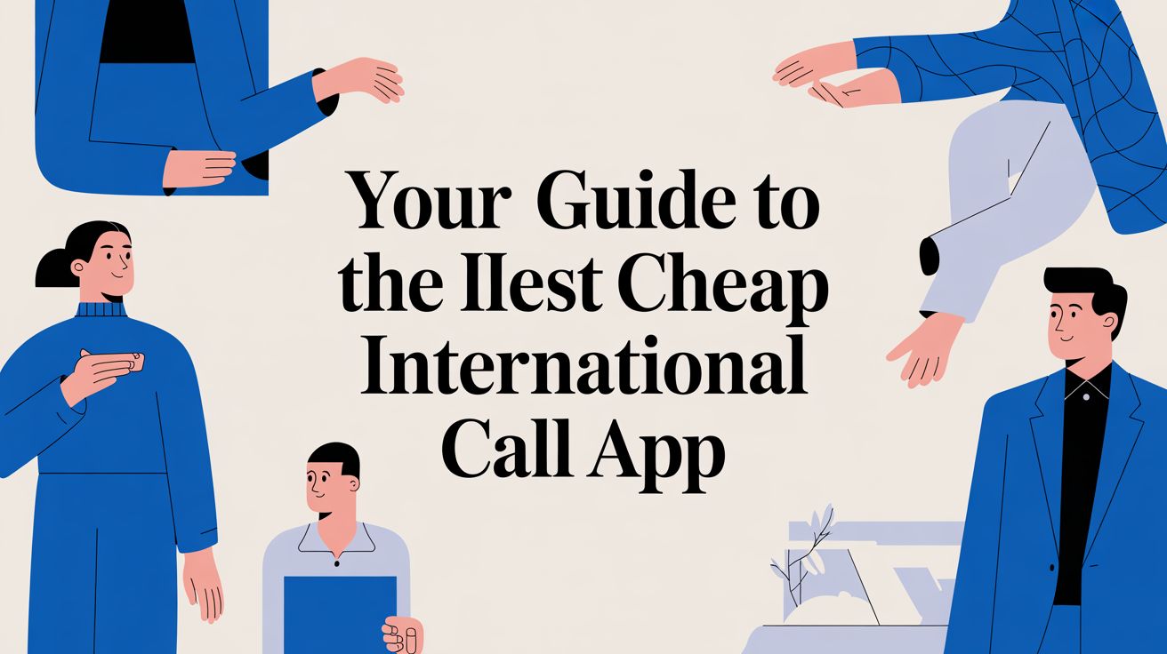 Ihr Leitfaden zur besten günstigen App für internationale Anrufe