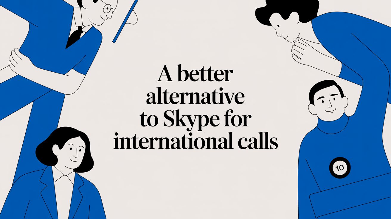 Eine bessere Alternative zu Skype für Auslandstelefonate