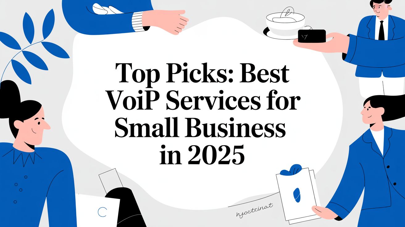 Meilleurs choix : meilleurs services VoIP pour petites entreprises en 2025