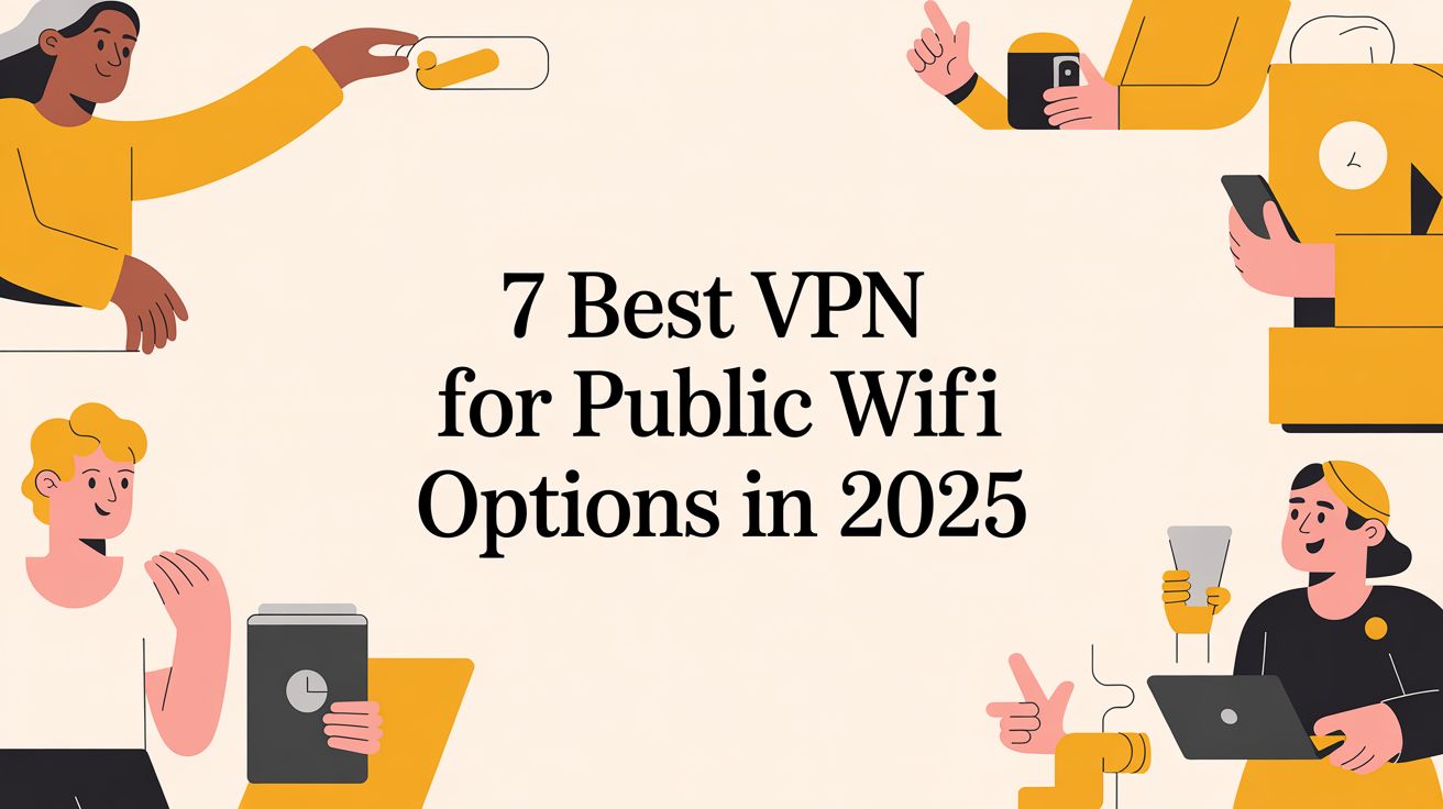 7 Best VPN for Public WiFi Options in 2025