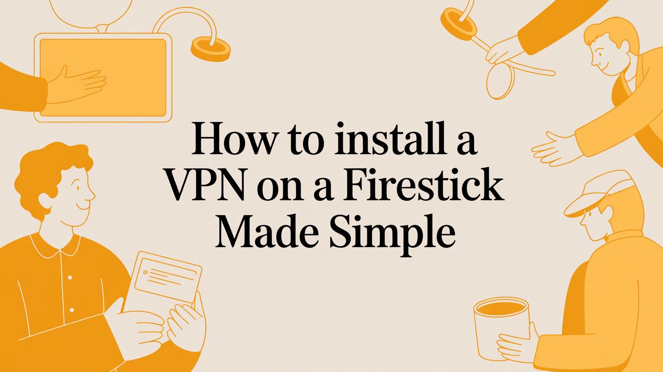طريقة بسيطة لتثبيت VPN على Firestick