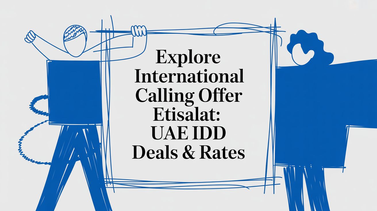 UAEでのEtisalat国際通話オファー完全ガイド