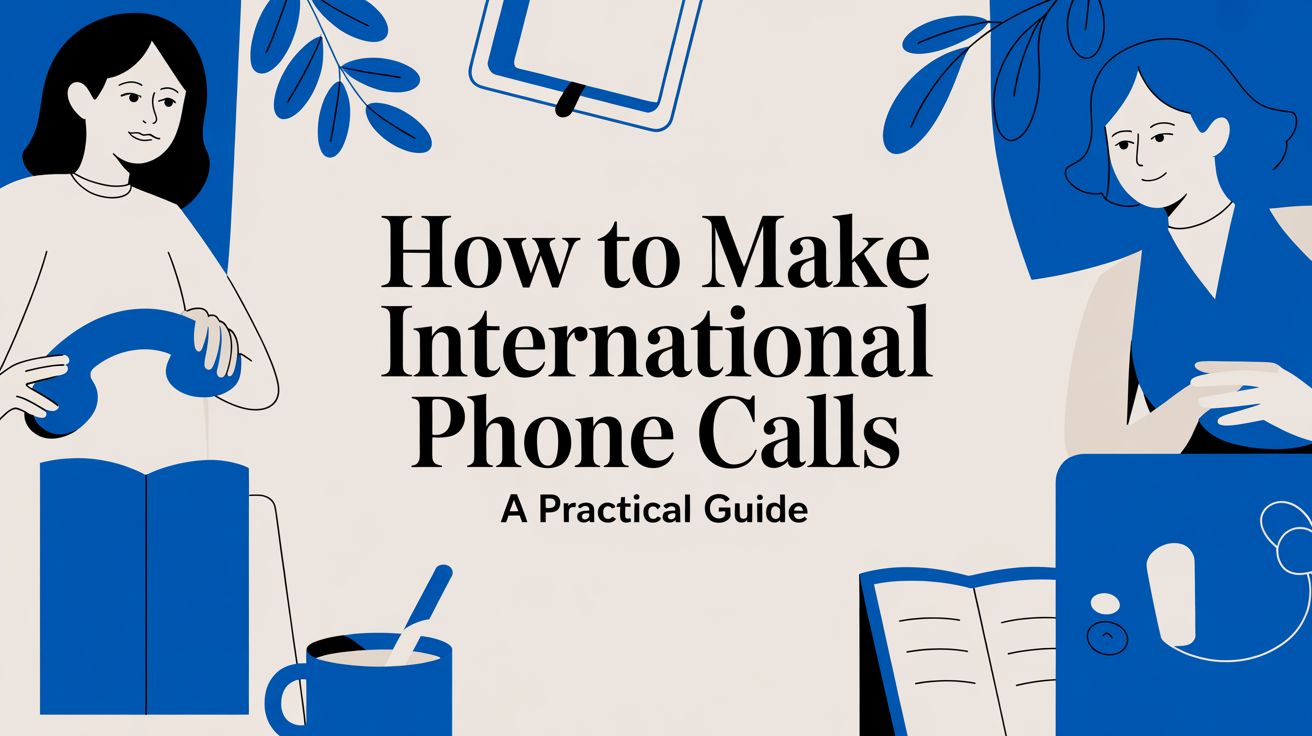 How to Make International Phone Calls A Practical Guide