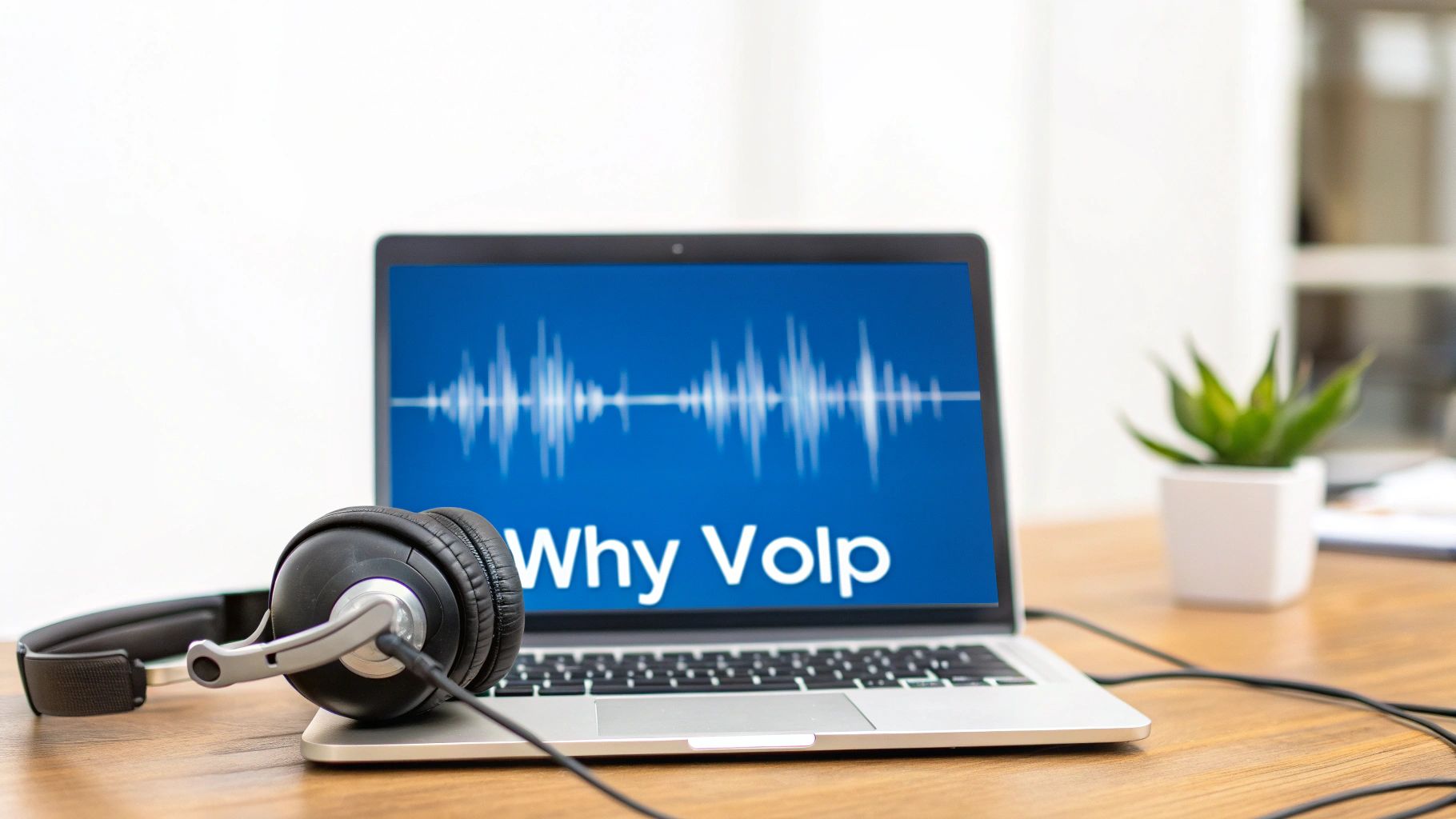 A person smiling while making a call on their smartphone with a world map graphic in the background.