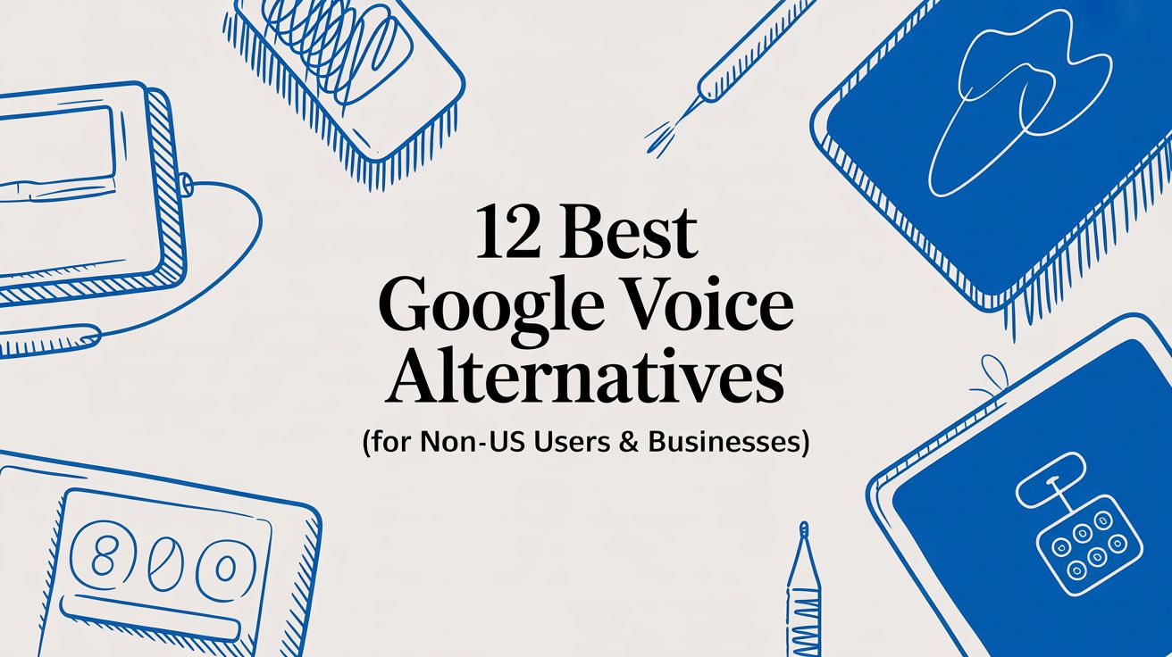 12 Best Google Voice Alternatives (For Non-US Users & Businesses)