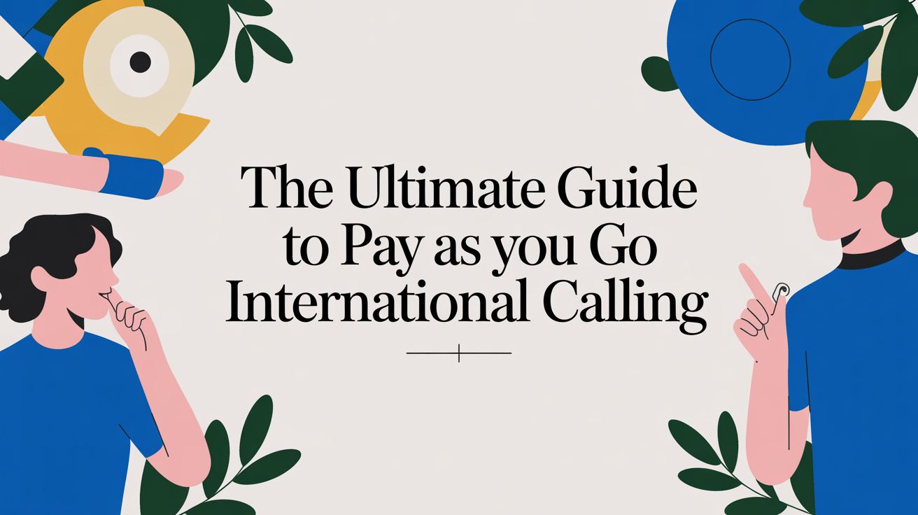 Le guide ultime des appels internationaux à la carte