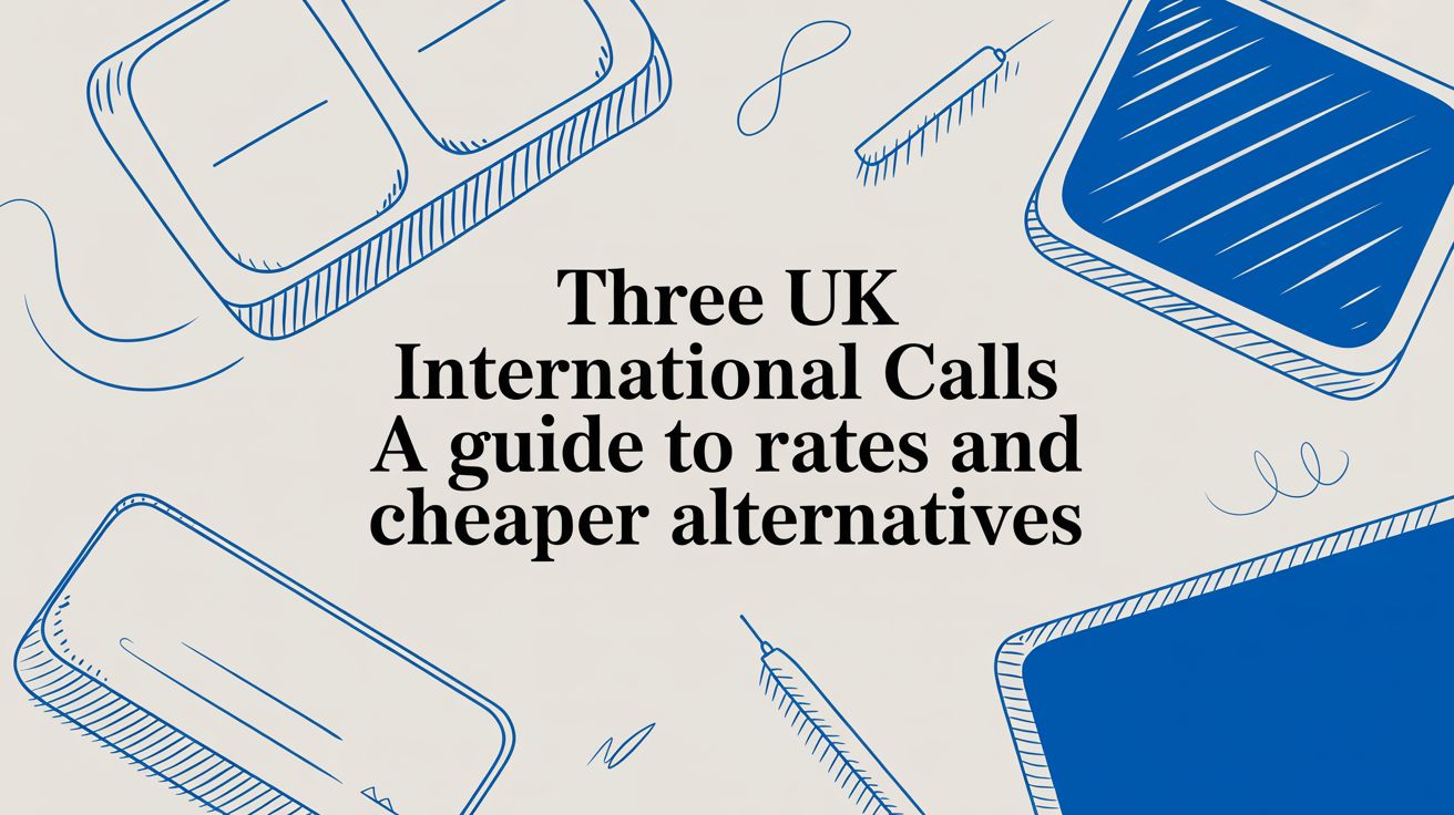Three UK International Calls: A Guide to Rates and Cheaper Alternatives