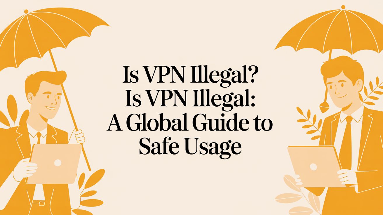 هل الـVPN غير قانوني؟: دليل عالمي للاستخدام الآمن